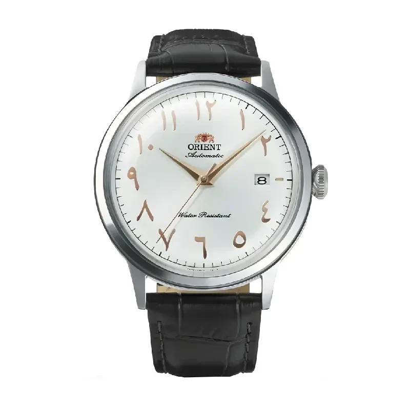 Orient Bambino V2 Arabic White Dial Men's Watch- RA-AC0038S